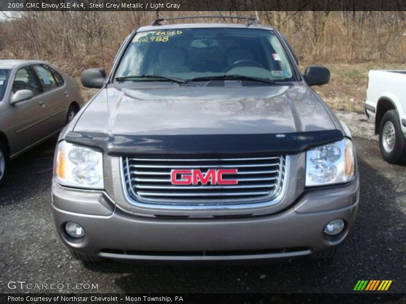 Steel Grey Metallic / Light Gray 2006 GMC Envoy SLE 4x4