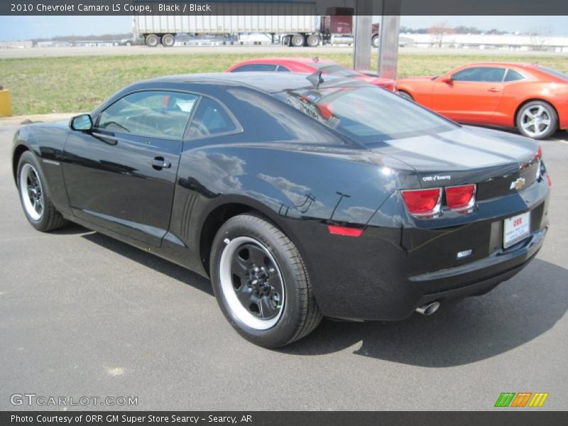 Black / Black 2010 Chevrolet Camaro LS Coupe