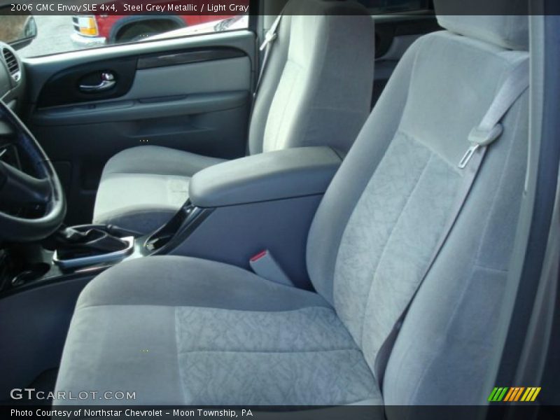 Steel Grey Metallic / Light Gray 2006 GMC Envoy SLE 4x4