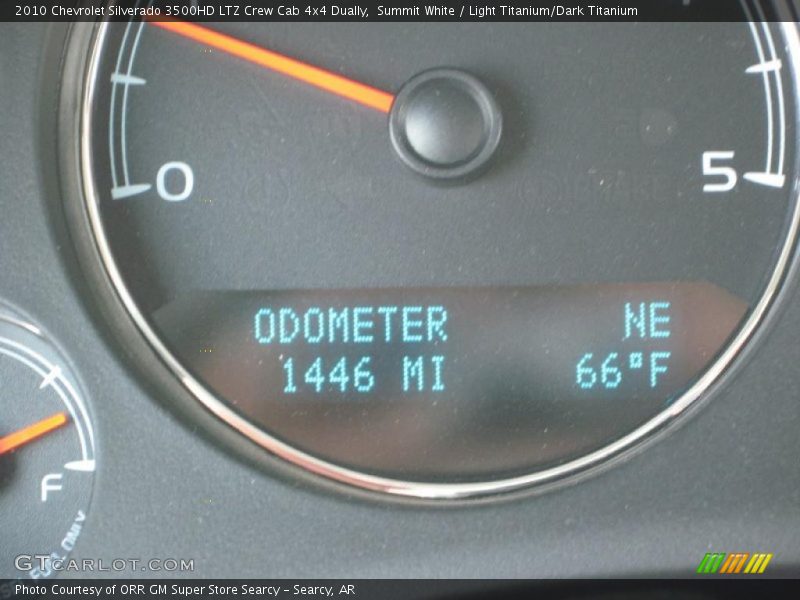 Summit White / Light Titanium/Dark Titanium 2010 Chevrolet Silverado 3500HD LTZ Crew Cab 4x4 Dually