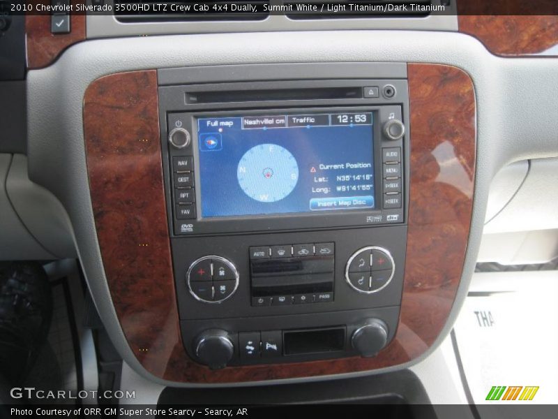 Summit White / Light Titanium/Dark Titanium 2010 Chevrolet Silverado 3500HD LTZ Crew Cab 4x4 Dually