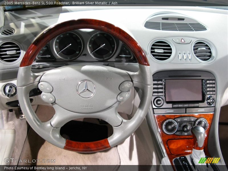 Brilliant Silver Metallic / Ash 2005 Mercedes-Benz SL 500 Roadster
