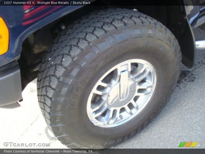 Midnight Blue Metallic / Ebony Black 2007 Hummer H3 X