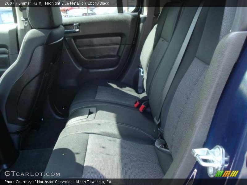 Midnight Blue Metallic / Ebony Black 2007 Hummer H3 X