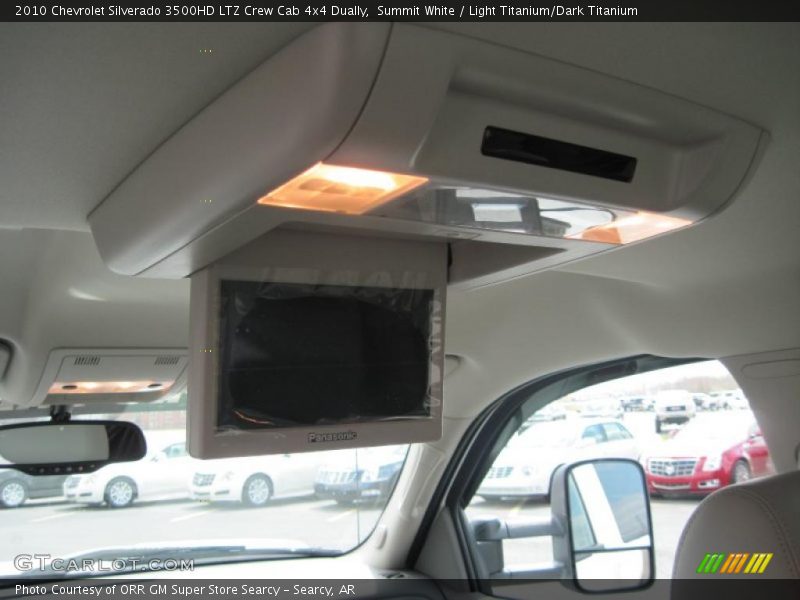 Summit White / Light Titanium/Dark Titanium 2010 Chevrolet Silverado 3500HD LTZ Crew Cab 4x4 Dually