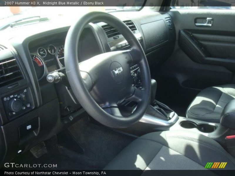 Midnight Blue Metallic / Ebony Black 2007 Hummer H3 X