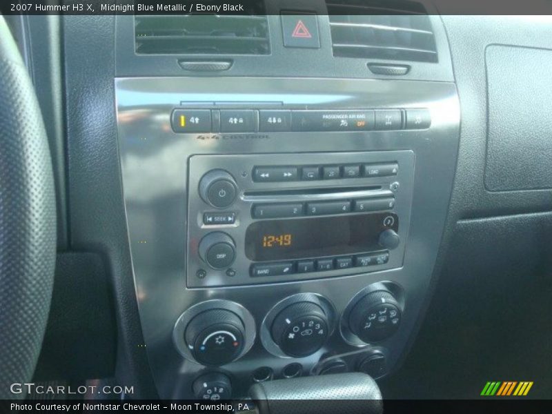 Midnight Blue Metallic / Ebony Black 2007 Hummer H3 X