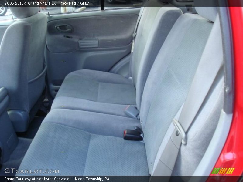 Racy Red / Gray 2005 Suzuki Grand Vitara LX