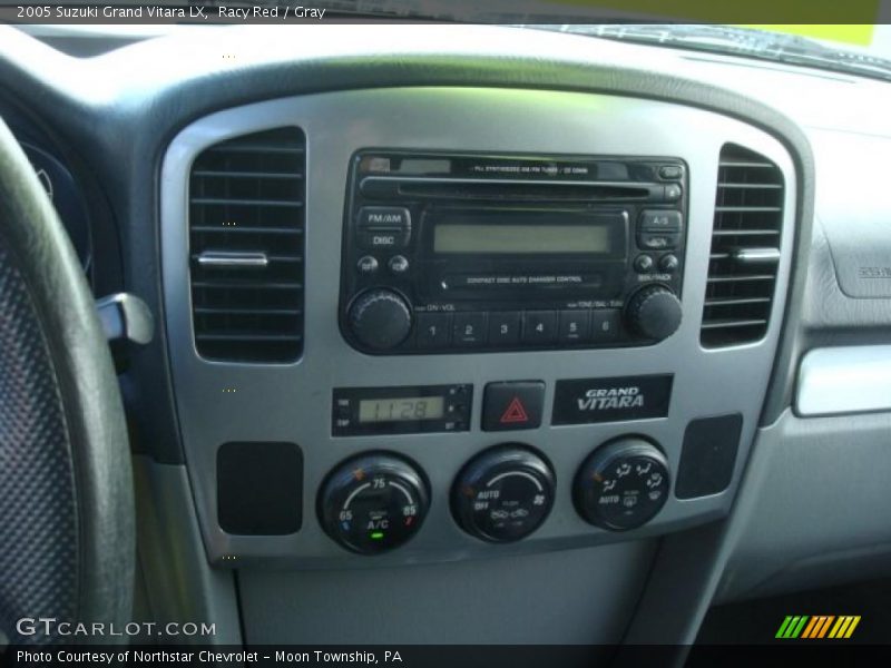 Racy Red / Gray 2005 Suzuki Grand Vitara LX