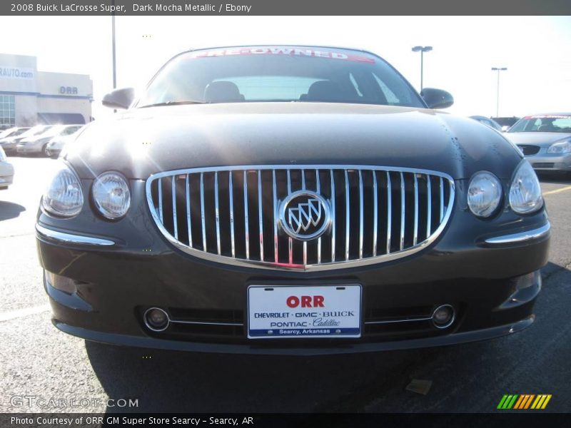 Dark Mocha Metallic / Ebony 2008 Buick LaCrosse Super