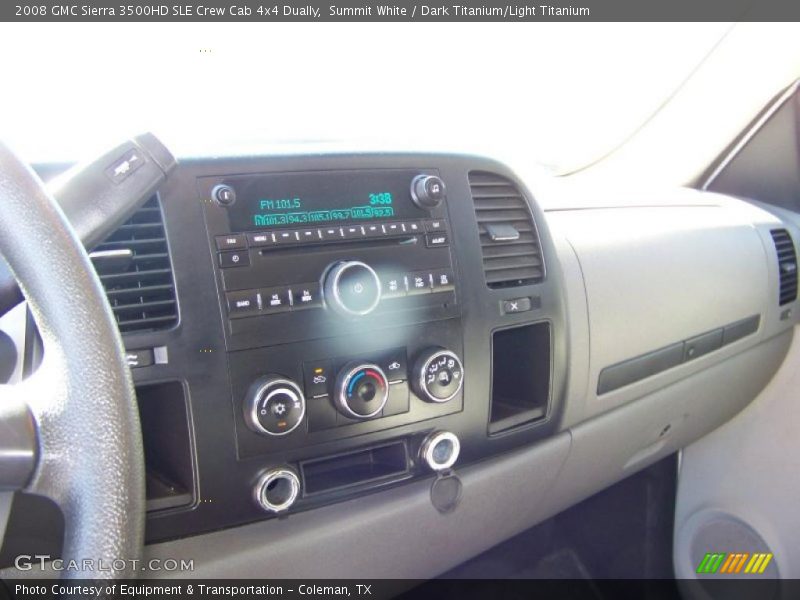 Summit White / Dark Titanium/Light Titanium 2008 GMC Sierra 3500HD SLE Crew Cab 4x4 Dually