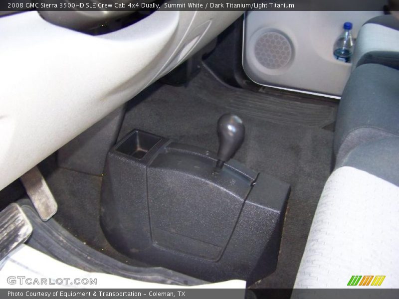 Summit White / Dark Titanium/Light Titanium 2008 GMC Sierra 3500HD SLE Crew Cab 4x4 Dually