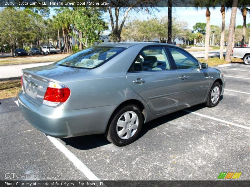 Mineral Green Opal / Stone Gray 2006 Toyota Camry LE
