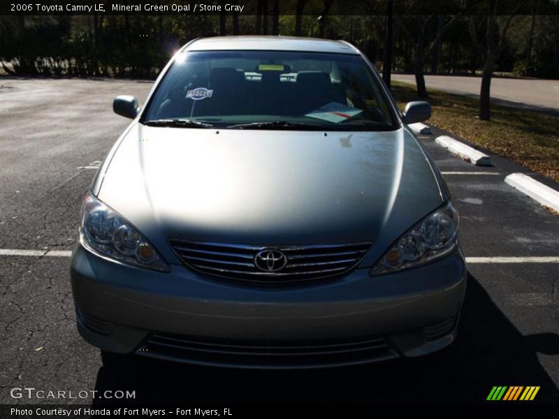 Mineral Green Opal / Stone Gray 2006 Toyota Camry LE