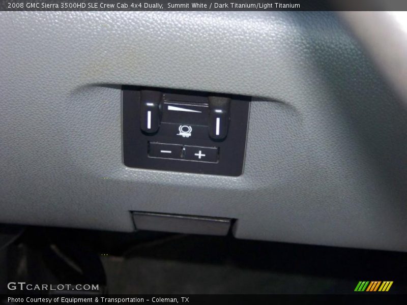 Summit White / Dark Titanium/Light Titanium 2008 GMC Sierra 3500HD SLE Crew Cab 4x4 Dually