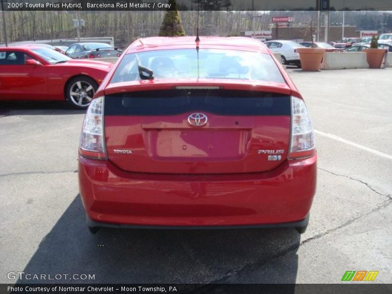 Barcelona Red Metallic / Gray 2006 Toyota Prius Hybrid