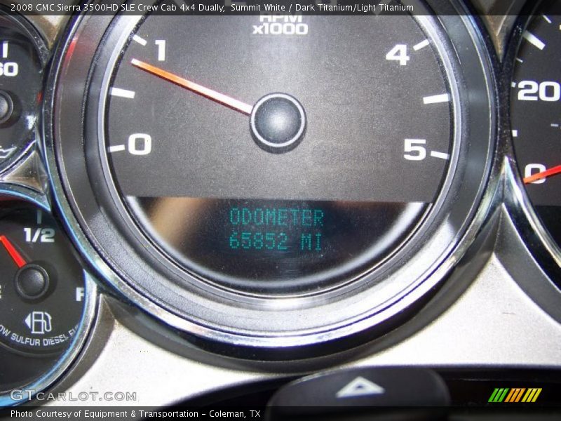 Summit White / Dark Titanium/Light Titanium 2008 GMC Sierra 3500HD SLE Crew Cab 4x4 Dually