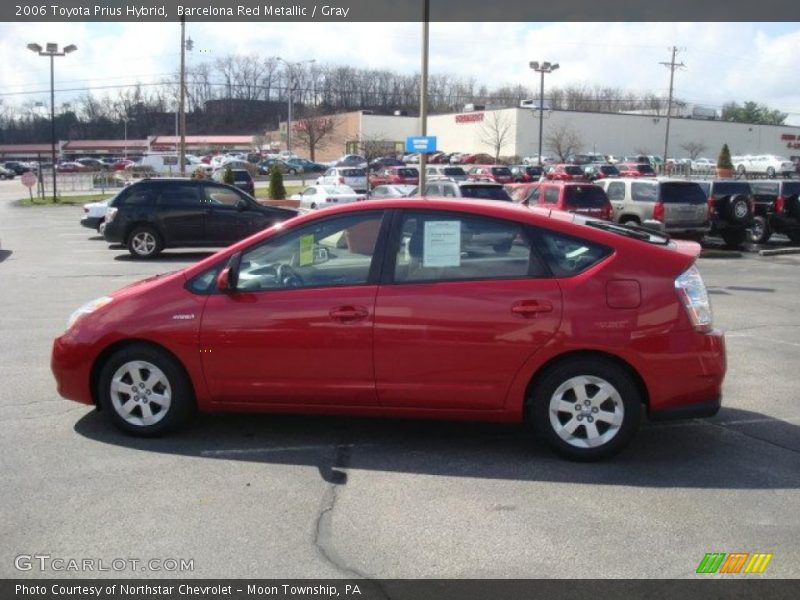 Barcelona Red Metallic / Gray 2006 Toyota Prius Hybrid