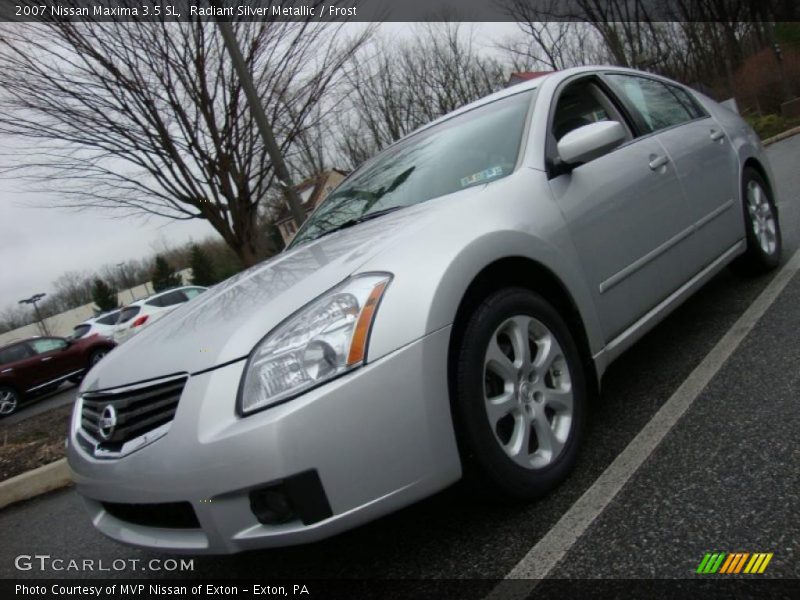 Radiant Silver Metallic / Frost 2007 Nissan Maxima 3.5 SL