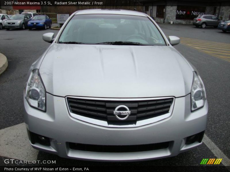 Radiant Silver Metallic / Frost 2007 Nissan Maxima 3.5 SL