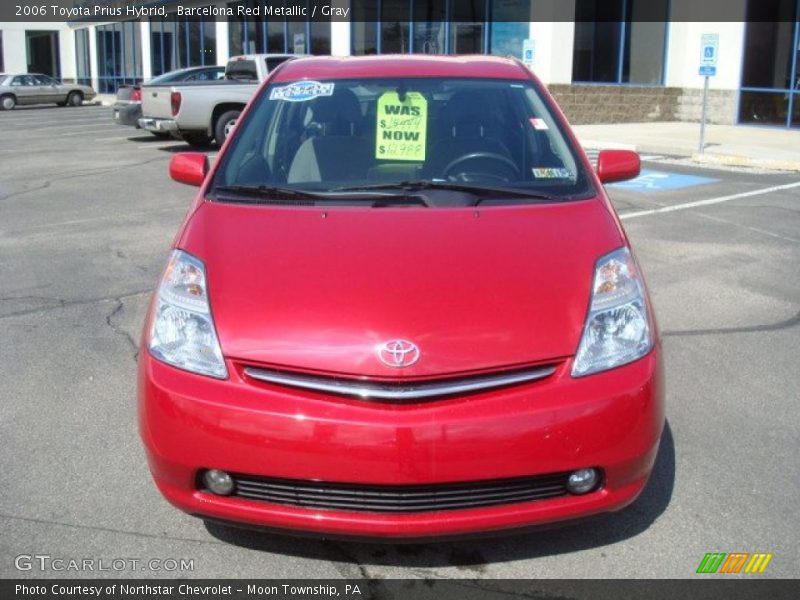 Barcelona Red Metallic / Gray 2006 Toyota Prius Hybrid