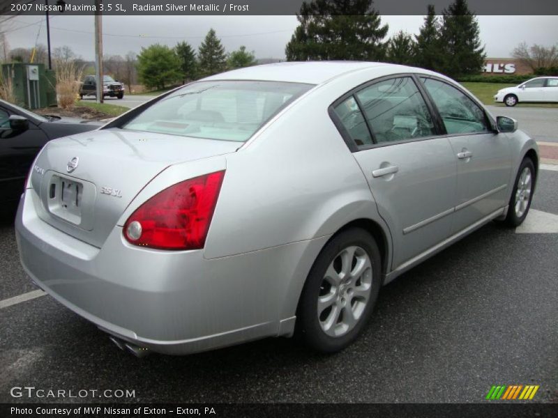 Radiant Silver Metallic / Frost 2007 Nissan Maxima 3.5 SL