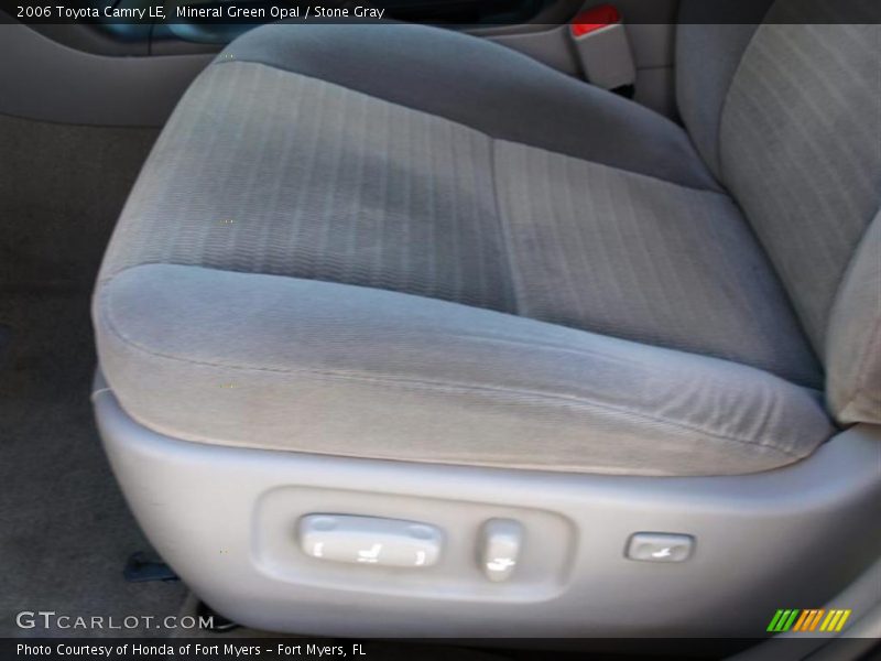 Mineral Green Opal / Stone Gray 2006 Toyota Camry LE