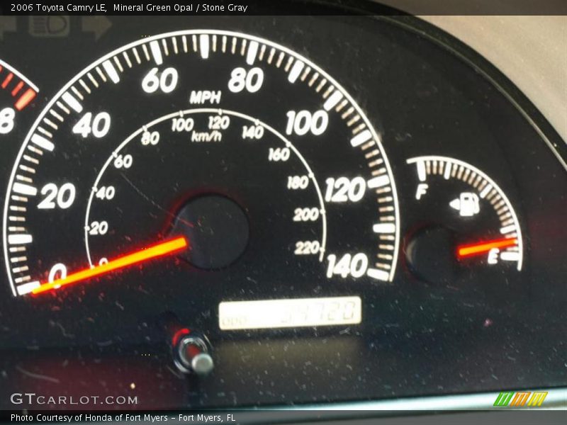 Mineral Green Opal / Stone Gray 2006 Toyota Camry LE