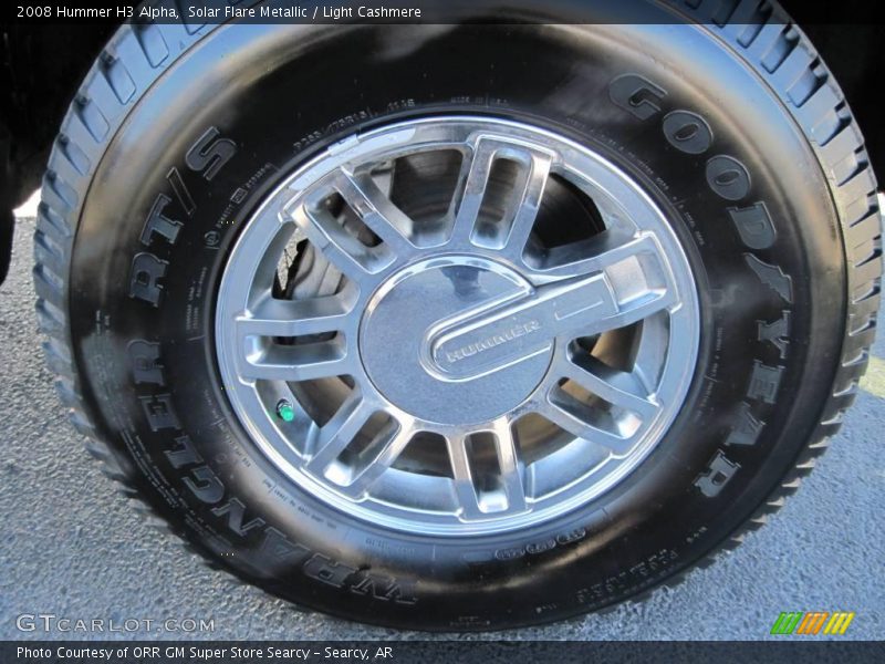 Solar Flare Metallic / Light Cashmere 2008 Hummer H3 Alpha