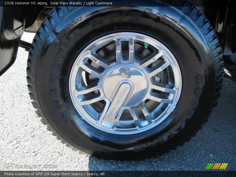 Solar Flare Metallic / Light Cashmere 2008 Hummer H3 Alpha
