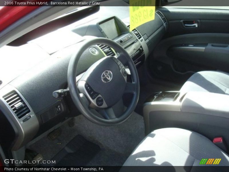 Barcelona Red Metallic / Gray 2006 Toyota Prius Hybrid