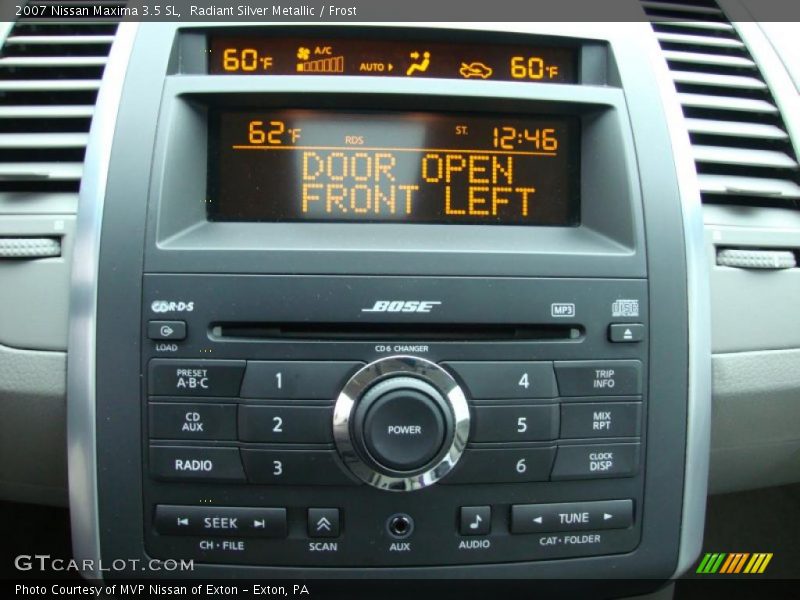 Radiant Silver Metallic / Frost 2007 Nissan Maxima 3.5 SL