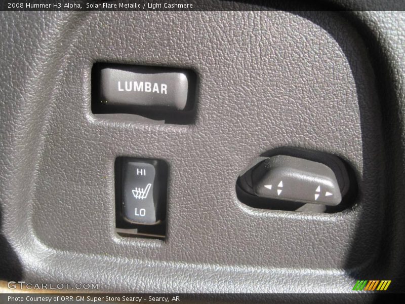 Solar Flare Metallic / Light Cashmere 2008 Hummer H3 Alpha
