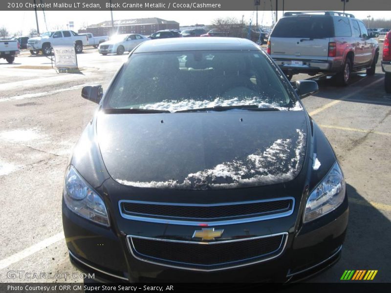 Black Granite Metallic / Cocoa/Cashmere 2010 Chevrolet Malibu LT Sedan