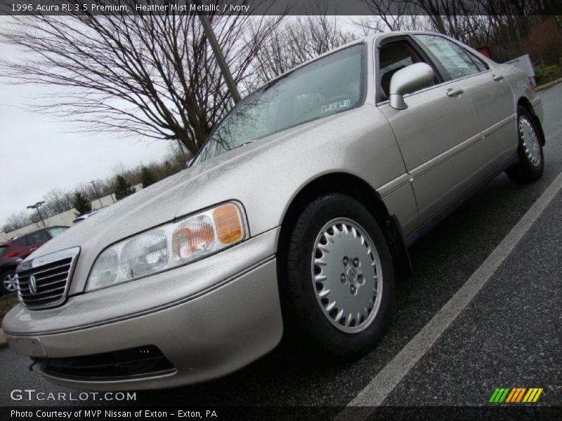 Heather Mist Metallic / Ivory 1996 Acura RL 3.5 Premium