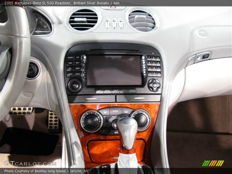 Brilliant Silver Metallic / Ash 2005 Mercedes-Benz SL 500 Roadster