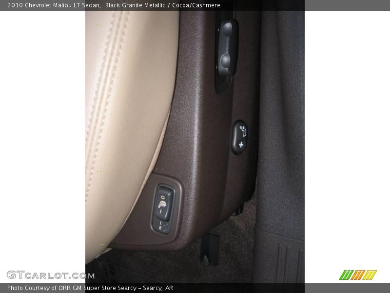 Black Granite Metallic / Cocoa/Cashmere 2010 Chevrolet Malibu LT Sedan
