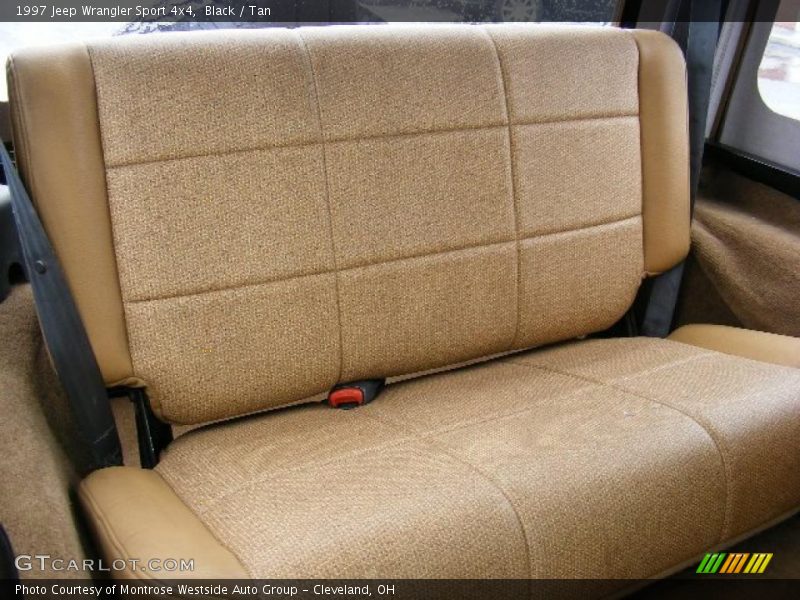 Black / Tan 1997 Jeep Wrangler Sport 4x4