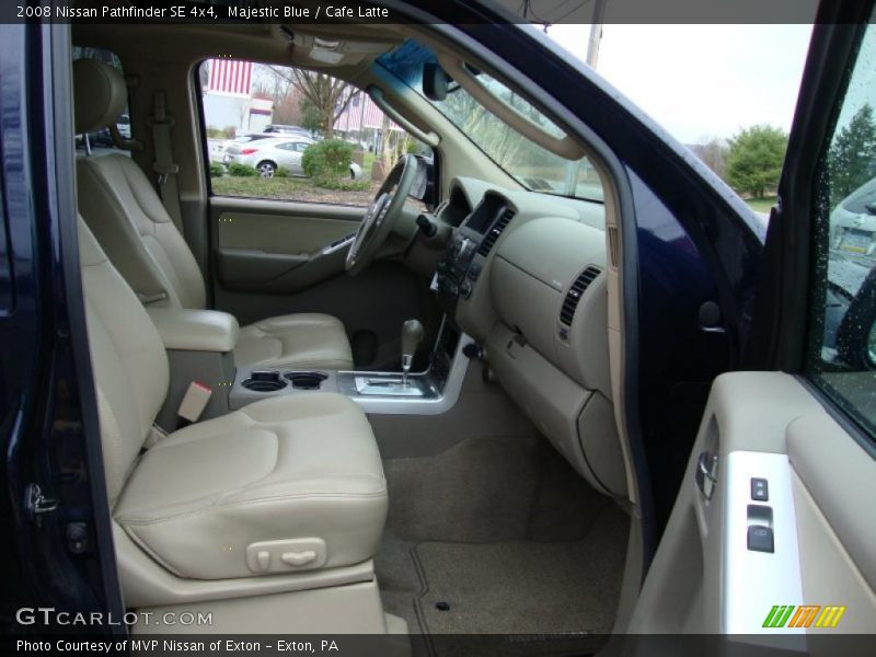 Majestic Blue / Cafe Latte 2008 Nissan Pathfinder SE 4x4