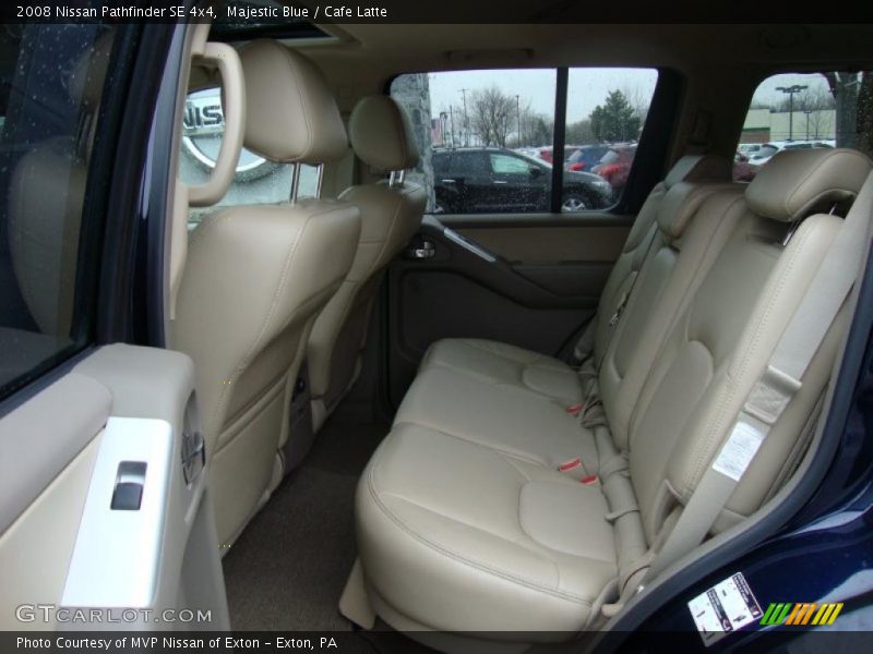 Majestic Blue / Cafe Latte 2008 Nissan Pathfinder SE 4x4