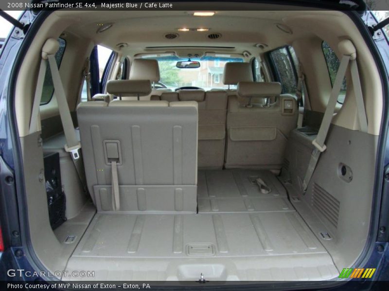 Majestic Blue / Cafe Latte 2008 Nissan Pathfinder SE 4x4