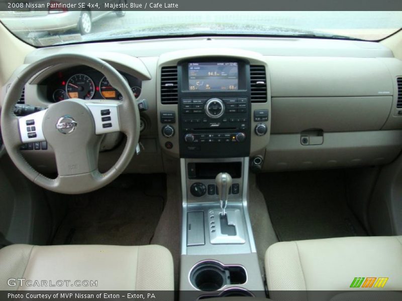 Majestic Blue / Cafe Latte 2008 Nissan Pathfinder SE 4x4