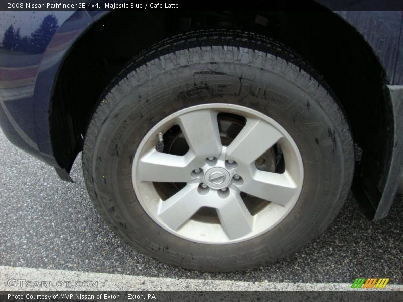 Majestic Blue / Cafe Latte 2008 Nissan Pathfinder SE 4x4