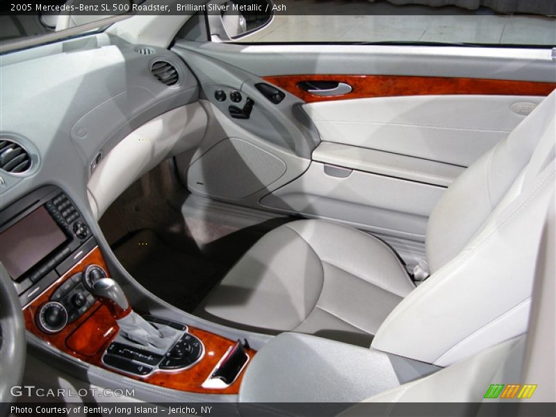 Brilliant Silver Metallic / Ash 2005 Mercedes-Benz SL 500 Roadster