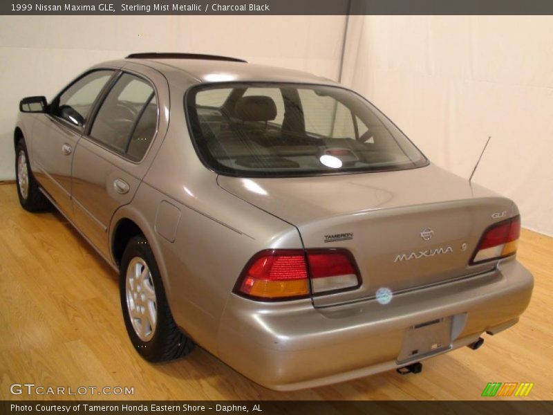 Sterling Mist Metallic / Charcoal Black 1999 Nissan Maxima GLE