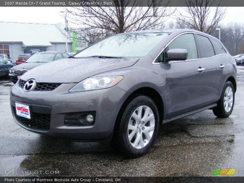 Galaxy Gray Mica / Black 2007 Mazda CX-7 Grand Touring