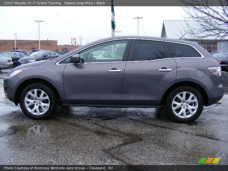 Galaxy Gray Mica / Black 2007 Mazda CX-7 Grand Touring