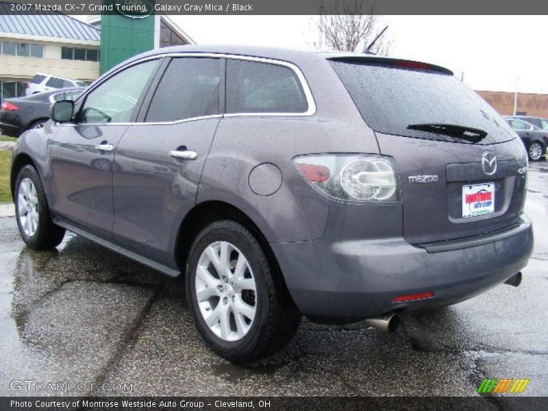 Galaxy Gray Mica / Black 2007 Mazda CX-7 Grand Touring