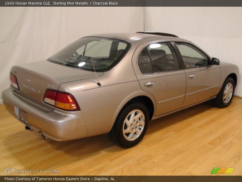 Sterling Mist Metallic / Charcoal Black 1999 Nissan Maxima GLE