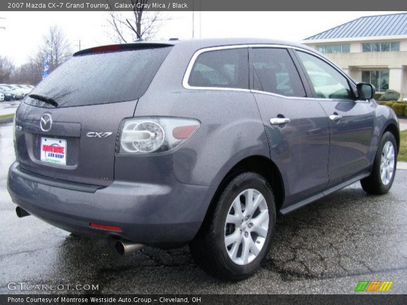 Galaxy Gray Mica / Black 2007 Mazda CX-7 Grand Touring